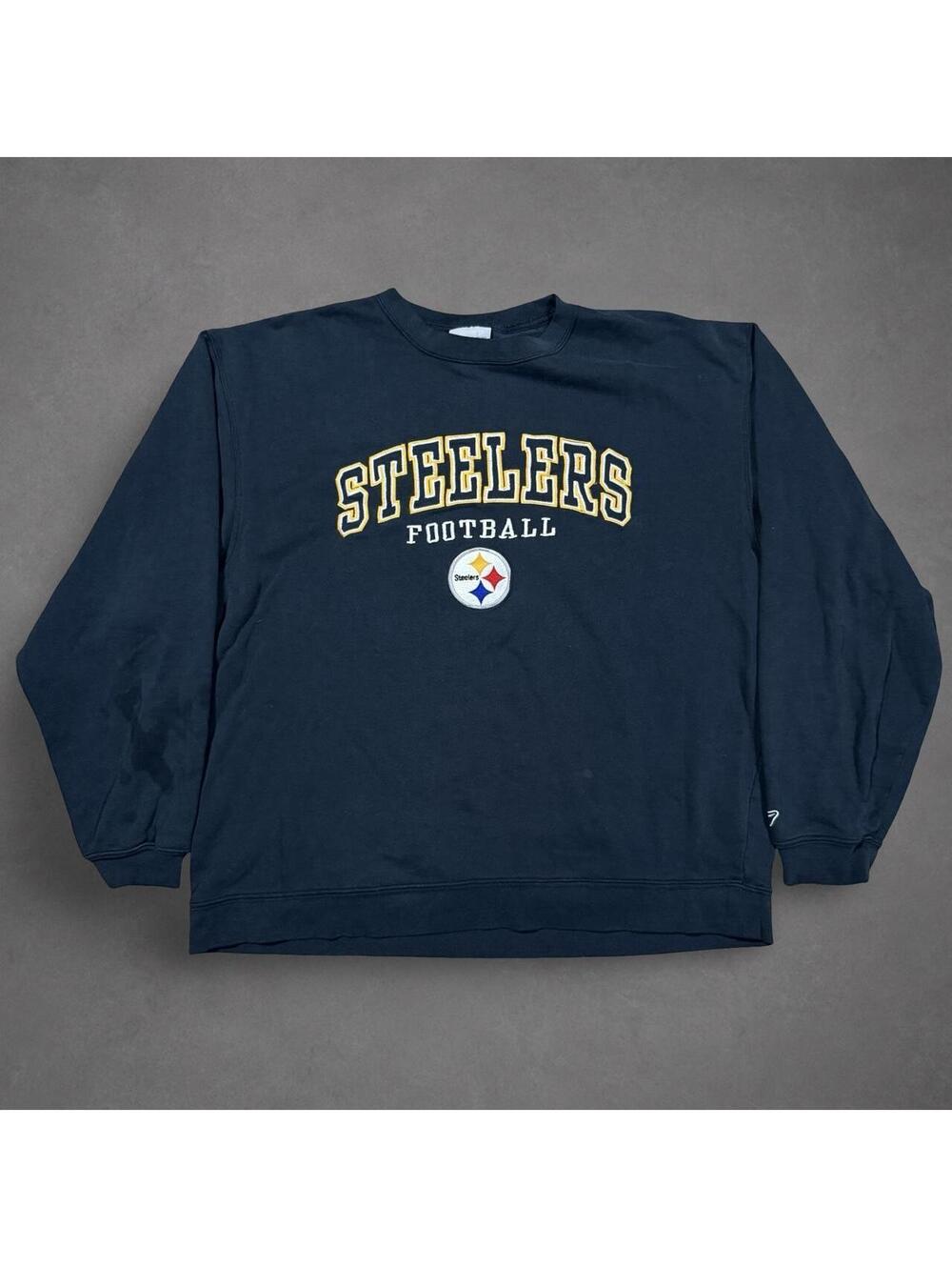 Vintage Reebok Pittsburgh Steelers Football Crewneck Sweatshirt XL
